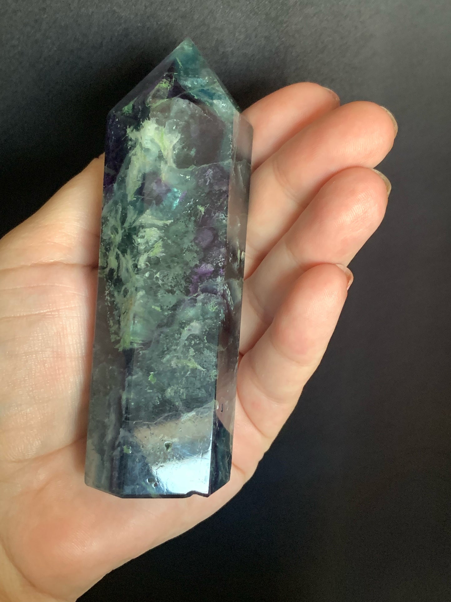 Polished Fluorite Generator Point
