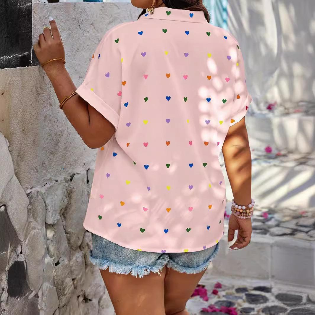 Shirt with Heart print