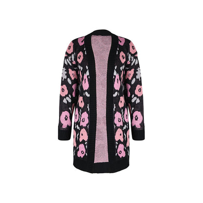 Jacquard Cross-Border Casual Cardigan Sweater