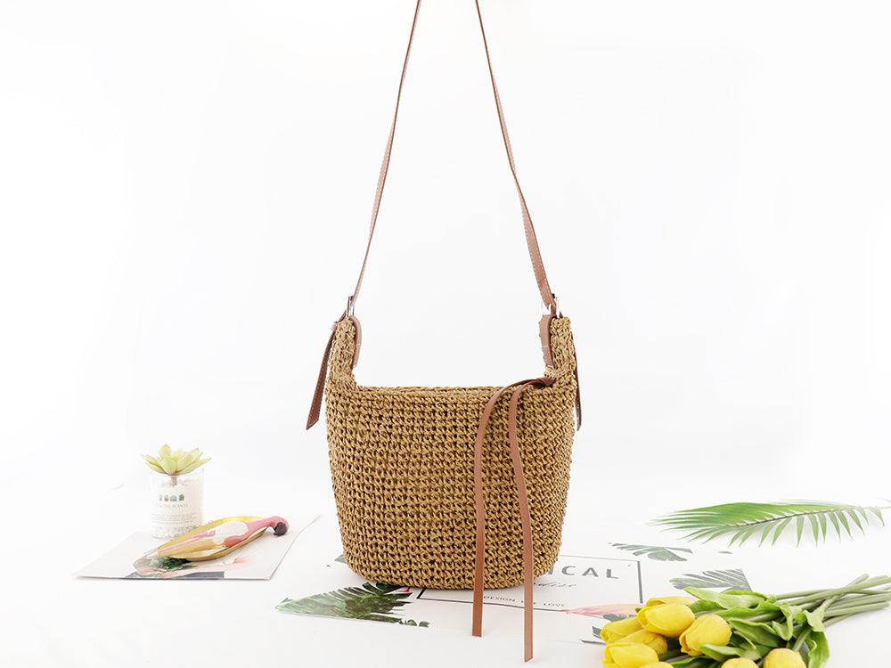 Ivy Straw Woven Bag - Magic Moon Store