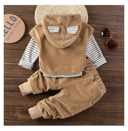 Baby Boy Sweatshirt & Pants Winter Suit