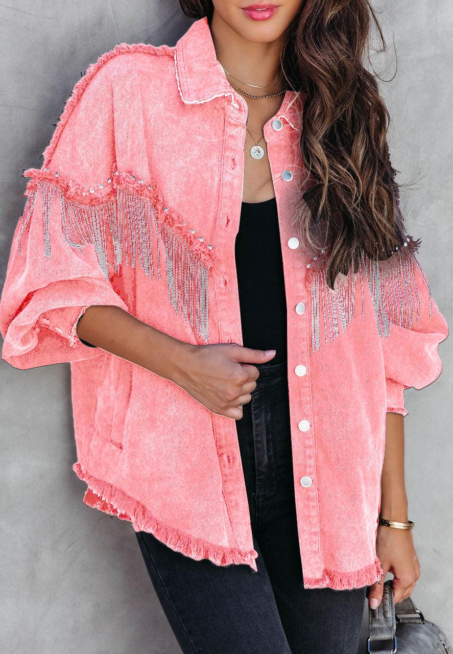 Fringed jacket - Magic Moon Store