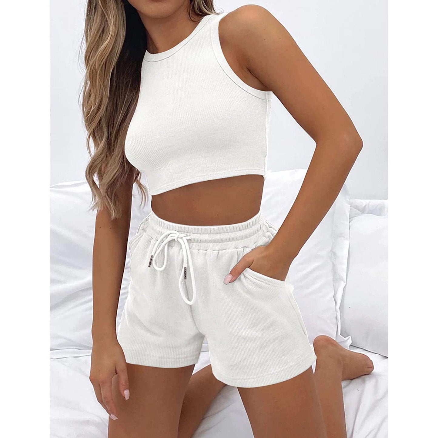 Alice Top & Shorts Pants Set - Magic Moon Store