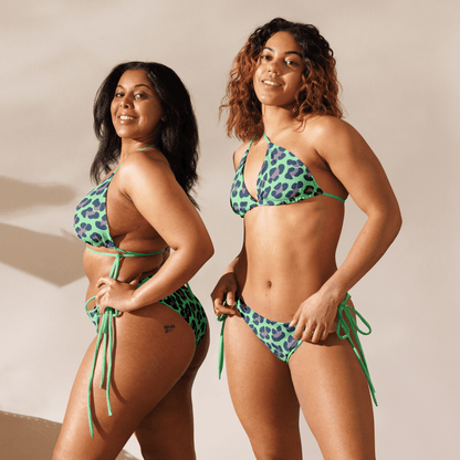 Mint recycled string bikini - Magic Moon Store