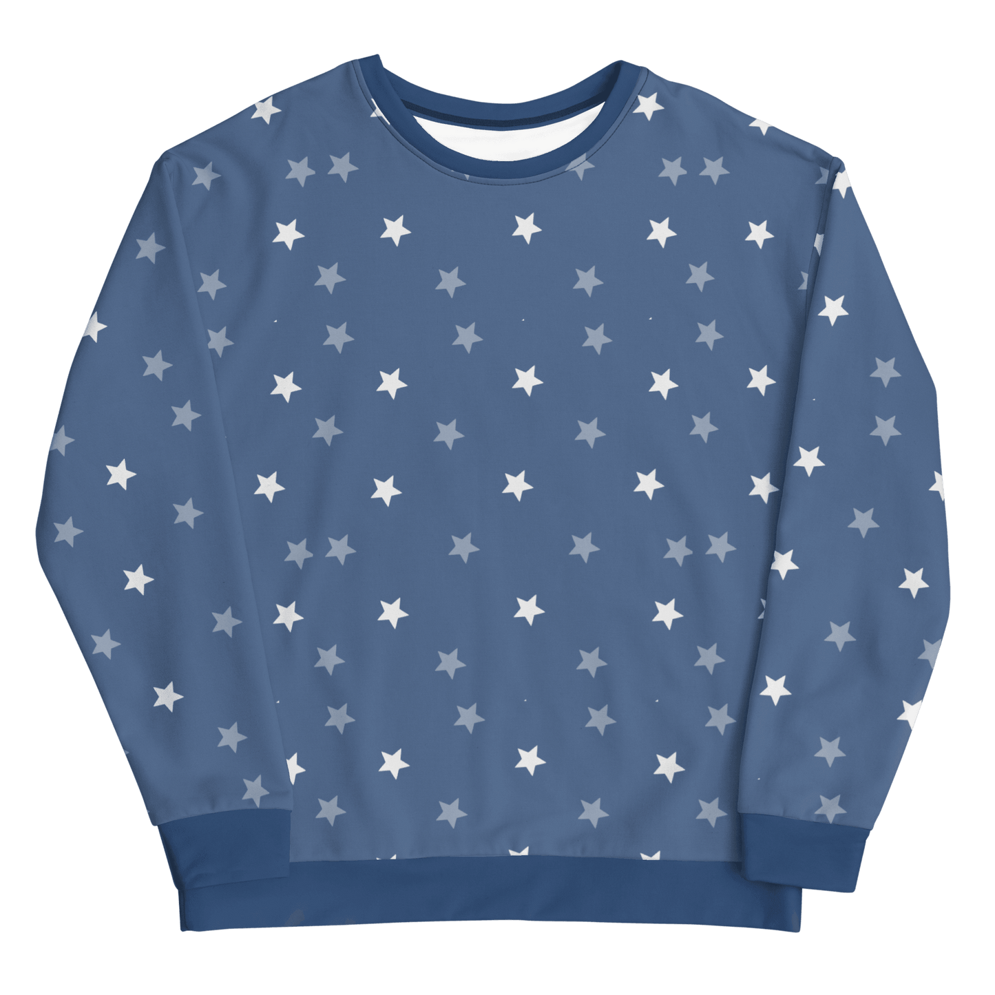 White stars UNISEX Sweatshirt - Magic Moon Store