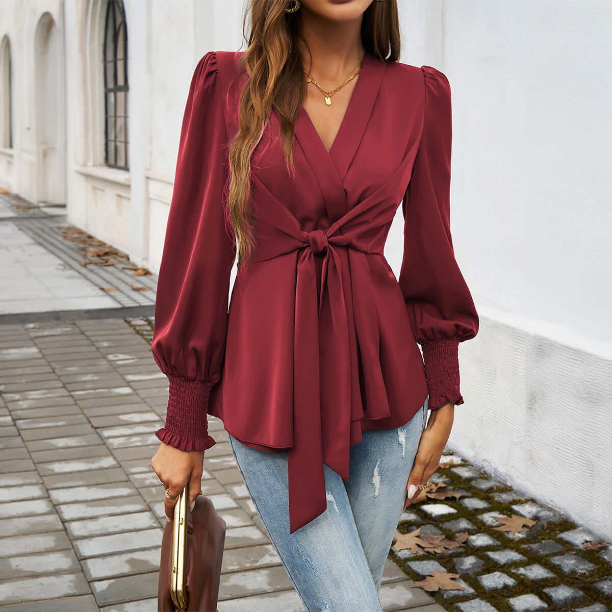 Angelique Long sleeve blouse - Magic Moon Store