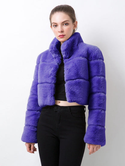 Short Faux Fur Jacket