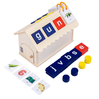 Children's Word Fight Building Blocks Parent-child Interactive Desktop Game