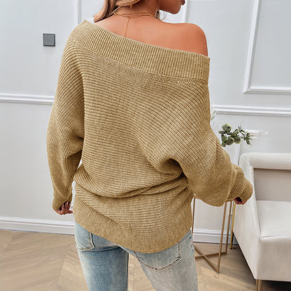 Loose-fitting Long Sleeve Sweater