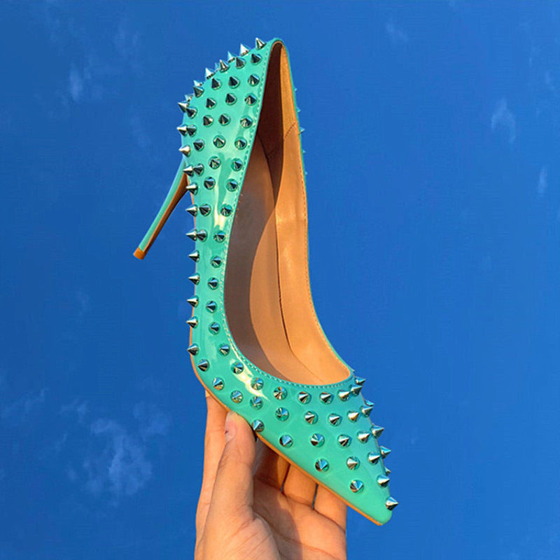 High Heels Stilettos with Spikes