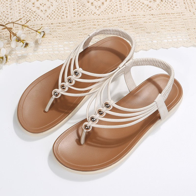 Flip-toe Wedge Platform Roman Sandals - Magic Moon Store