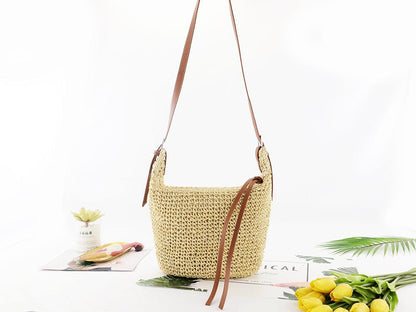 Ivy Straw Woven Bag - Magic Moon Store