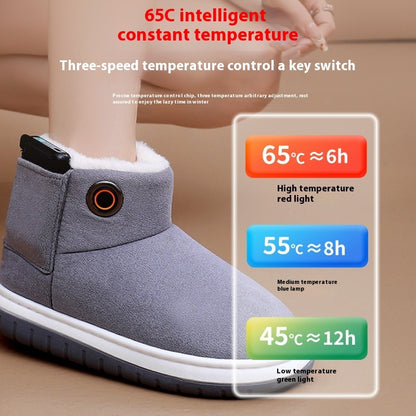 Electric Heating Cotton Shoes Charging Heating Boots - Magic Moon Store