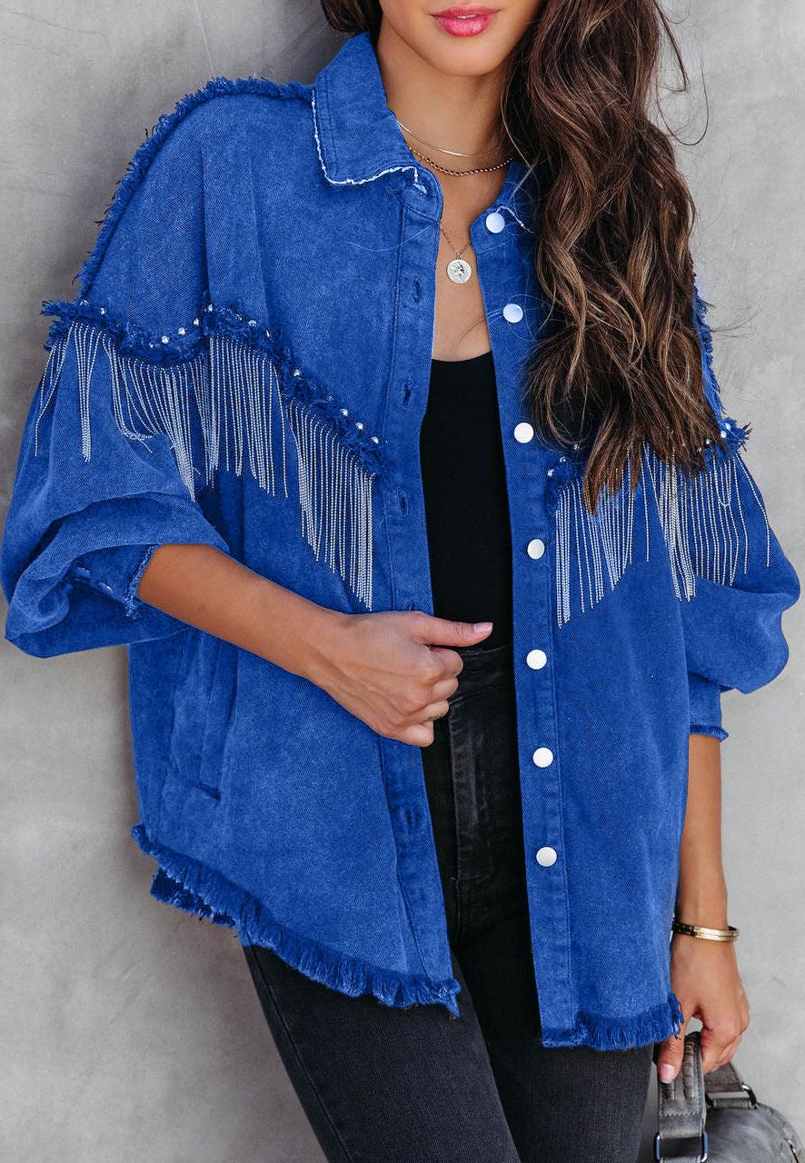 Fringed jacket - Magic Moon Store