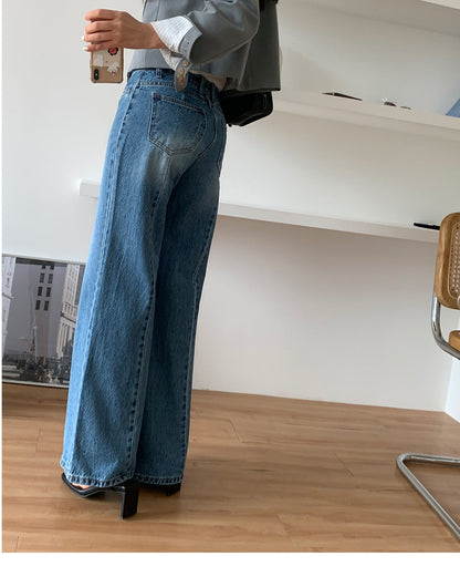 Retro High Waist Slimming Jeans