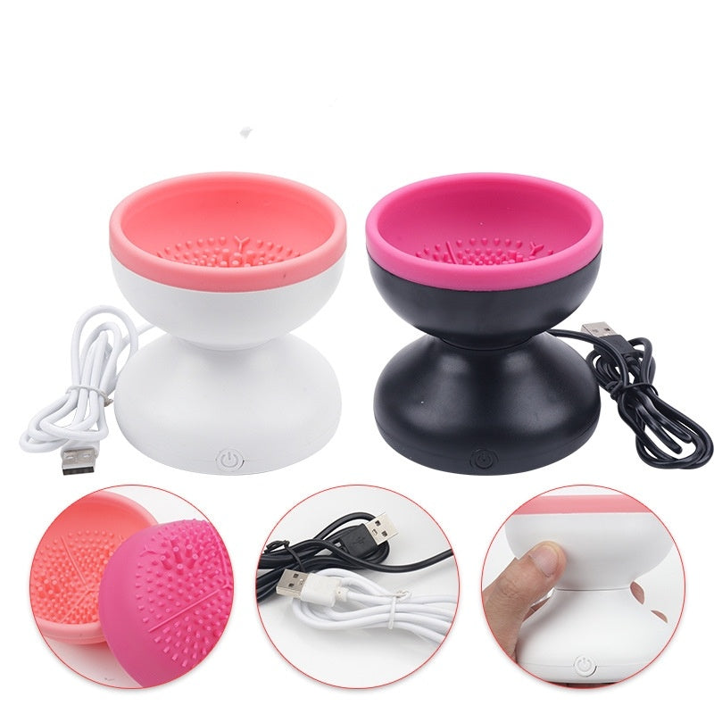 Electric Makeup Brush Cleaner Machine Portable Automatic USB Cosmetic Brush Cleaner Tools For All Size Beauty Makeup Brushes Set MAGIC MOON STORE