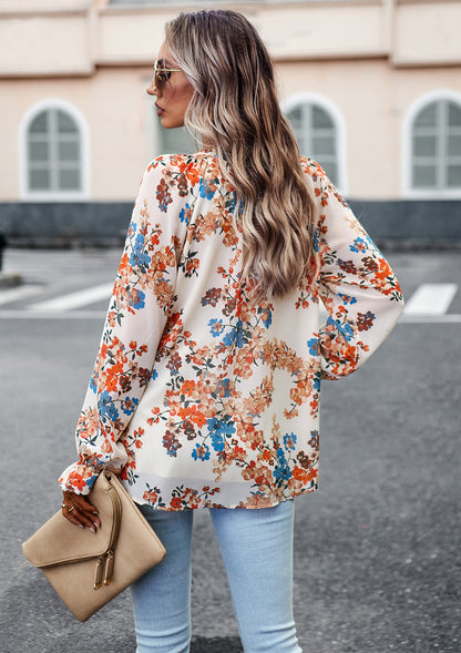 Floral Long Sleeve Shirt