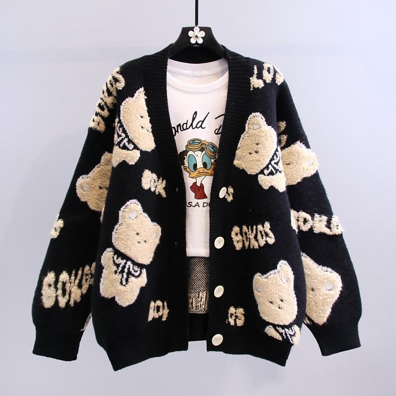 Outerwear Knitted Cardigan Sweater - Magic Moon Store