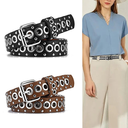 Women's All-match Hole Hollow Decoration Belt