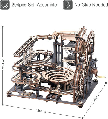 Robotime ROKR Marble Night Cassembly Waterwheel Model