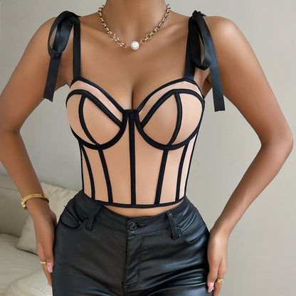 Bustier tank top