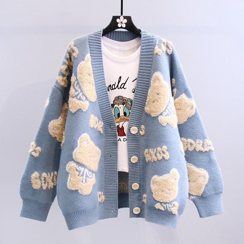 Outerwear Knitted Cardigan Sweater - Magic Moon Store