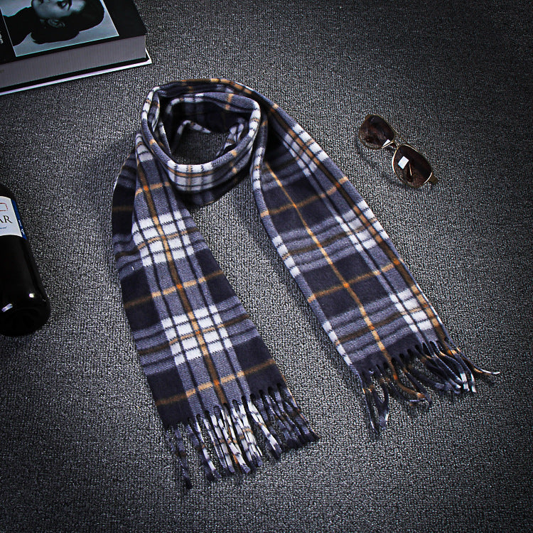 Plaid Plus-sized Thickening Women's Scarf