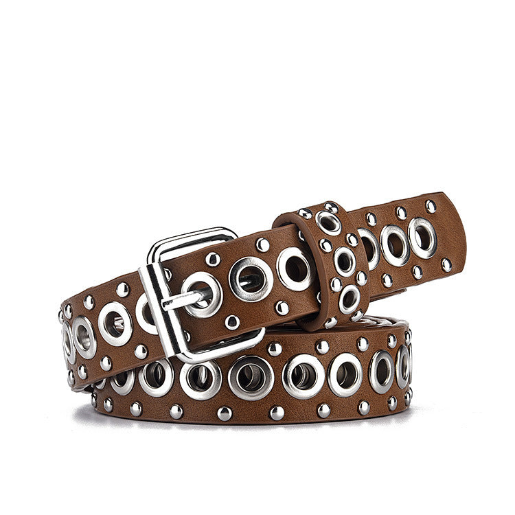 Women's All-match Hole Hollow Decoration Belt