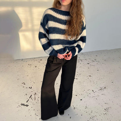 Loose All-match Long-sleeved Knitted Sweater