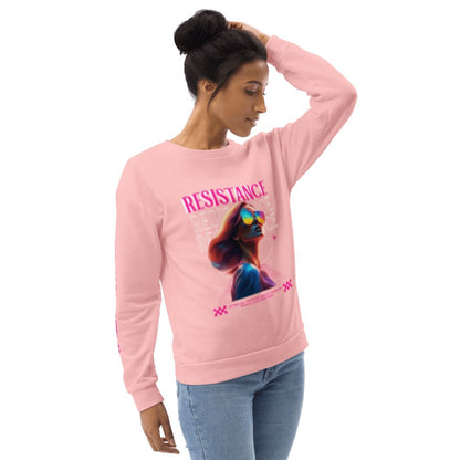 "Resistance" Pink Sweatshirt.