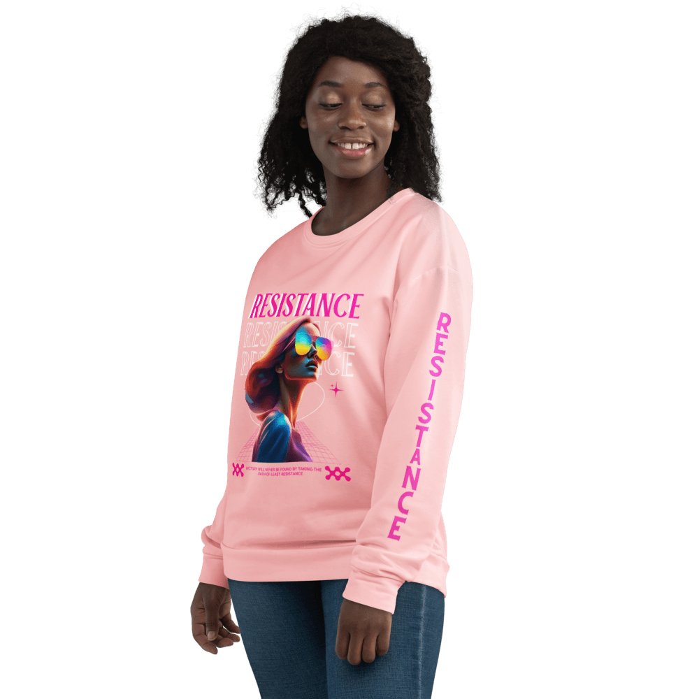 "Resistance" Pink Sweatshirt.