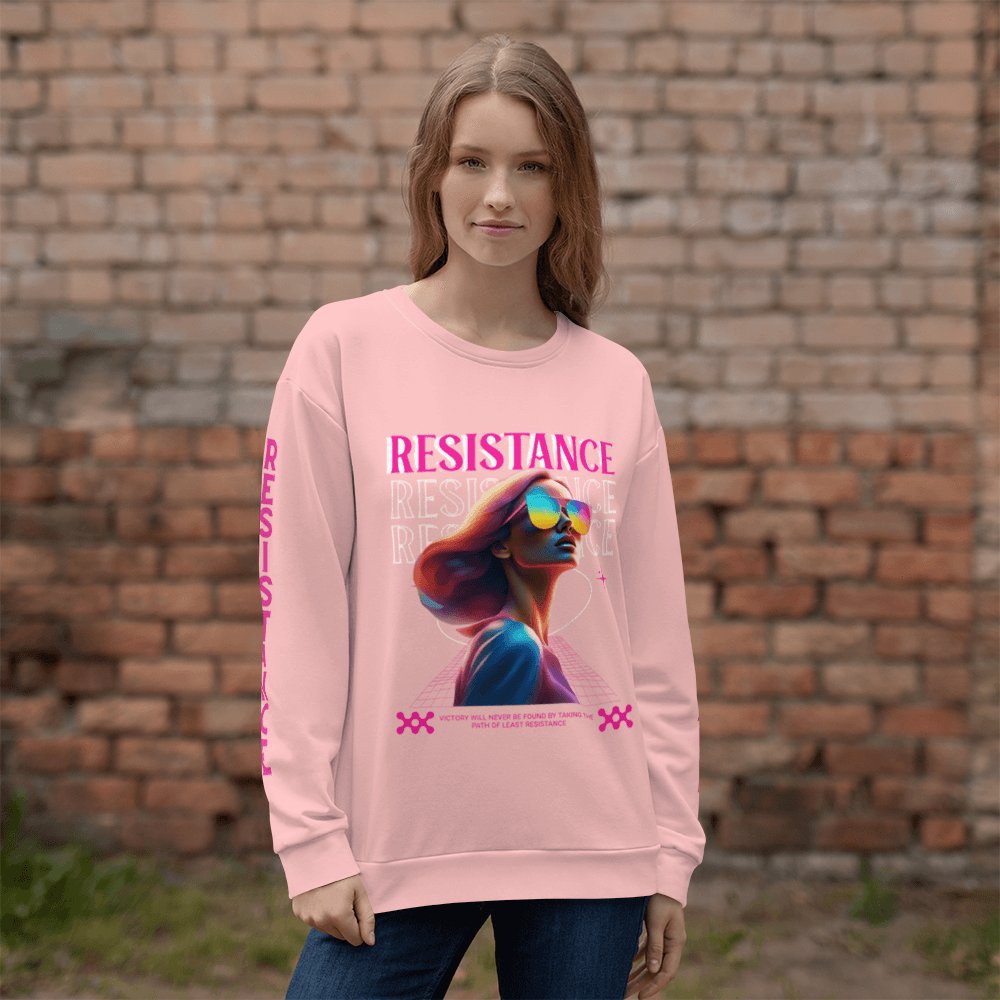 "Resistance" Pink Sweatshirt.