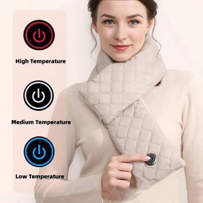 Electric Heating Warm Heated Scarf USB Heater for Women