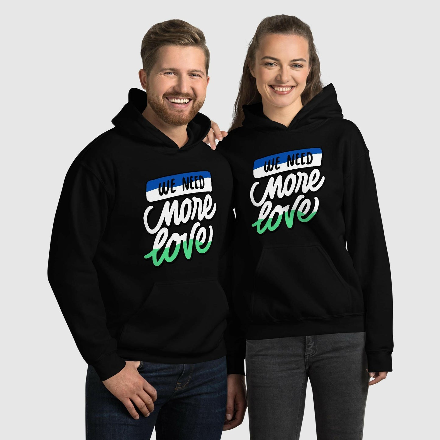 We Need More Love Unisex Hoodie - Magic Moon Store